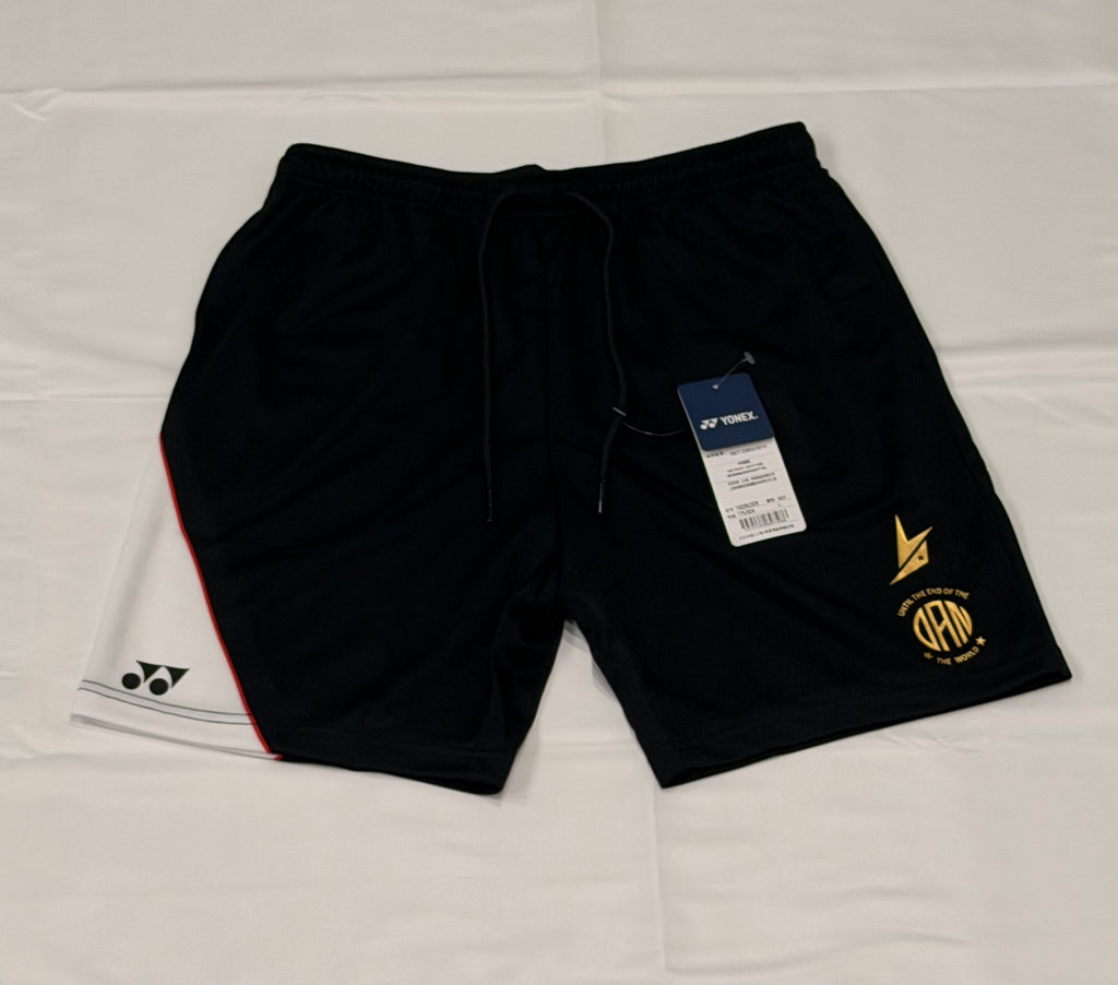 【日本未発売】YONEX リンダンモデル ハーフパンツ 15026LDCR ブラック
