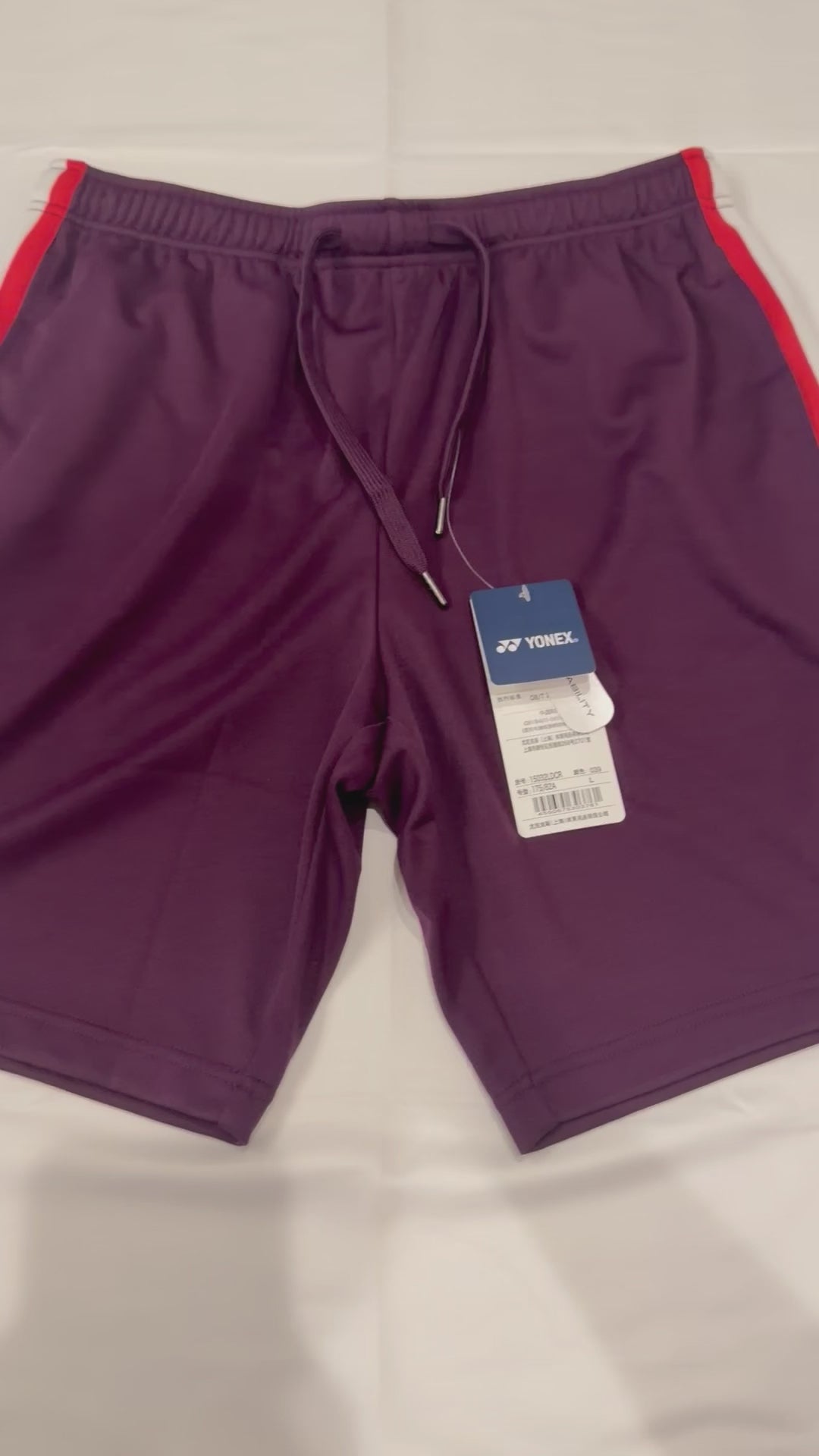 【日本未発売】YONEX 2025秋冬 リンダンシリーズ ハーフパンツ 15032LDCR
ワインパープル/ブラック